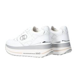 Sneakers Maxi wonder plus 01 calf platform Bianco