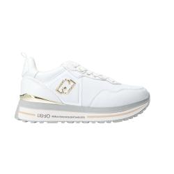 Sneakers Maxi wonder 01 calf platform Bianco