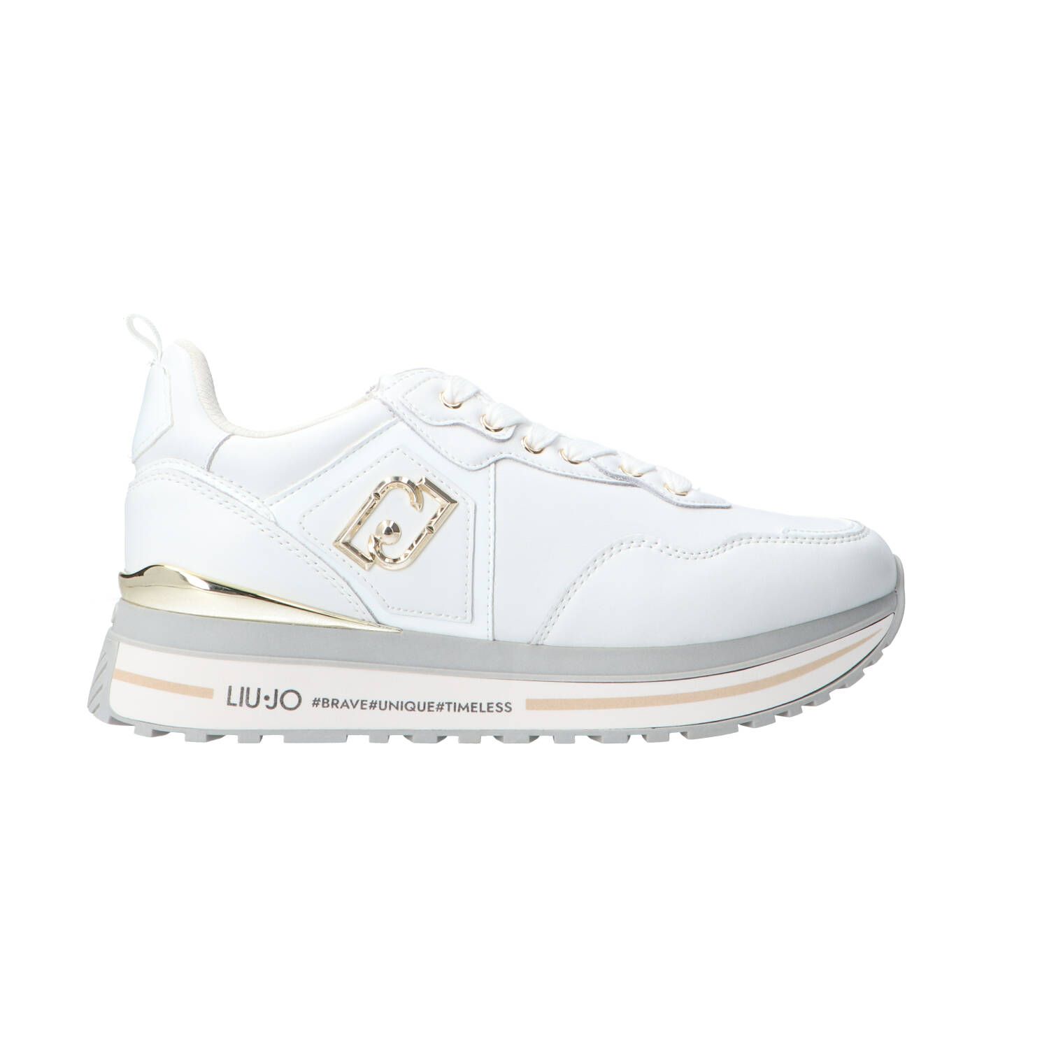 Liu Jo Sneakers Sneakers Maxi wonder 01 calf platform Bianco