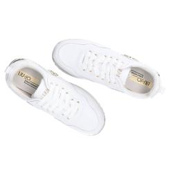 Sneakers Maxi wonder 01 calf platform Bianco