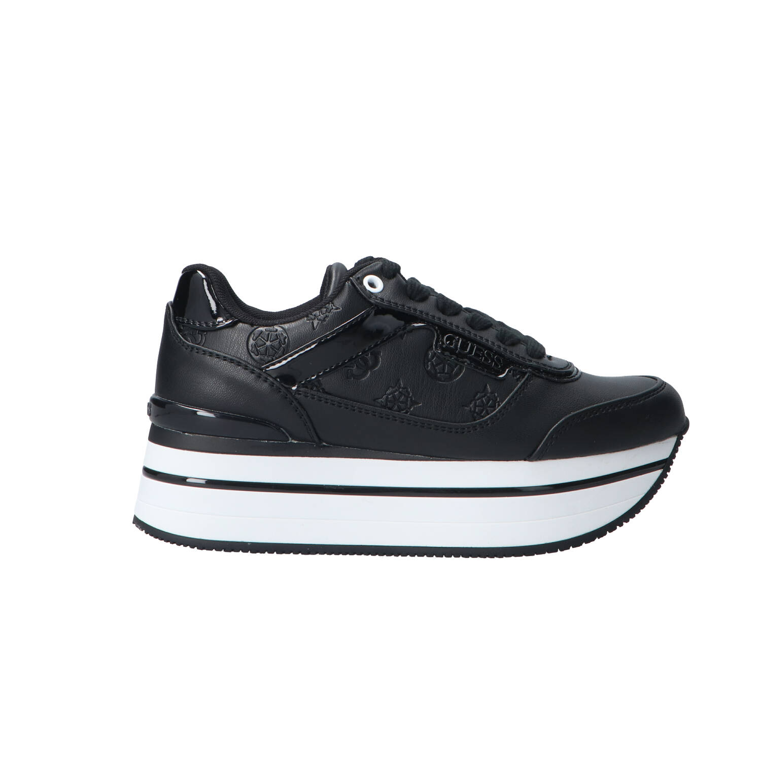 Guess Sneakers Sneakers Platform leather FL5HNSPEL12 Nero