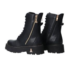 Anfibi PPJ961 Vitello cerniera laterale Nero