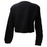 Moschino Felpe V6A1701 BRUSHED STRETCH FLEECE Nero - Foto 3