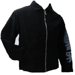 25IDS55365 GIACCA IN GABARDINE  Nero