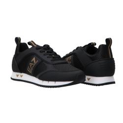 Sneakers Ea7 X8X185 stringata Oro