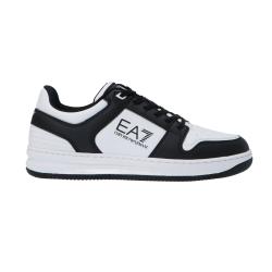 Emporio Armani Sneakers Sneakers Baseline in pelle Bianco/nero