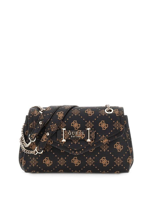 Guess Borse a spalla Borse a spalla SILIA CONVERTIBLE XBODY FLAP Marrone