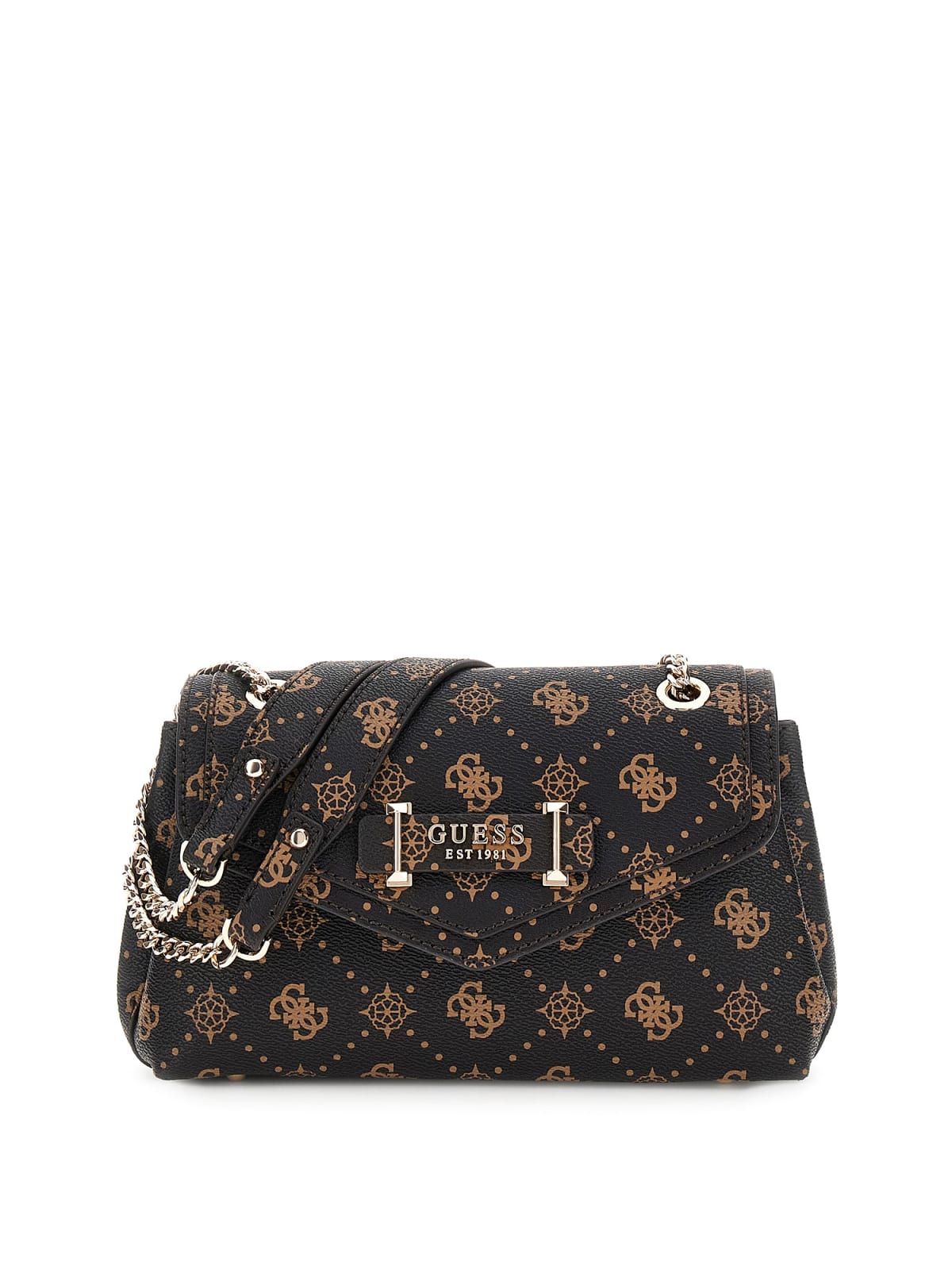 Guess Borse a spalla Borse a spalla SILIA CONVERTIBLE XBODY FLAP Marrone