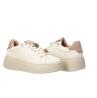 Sneakers GB971 Eco leather charm logo Beige