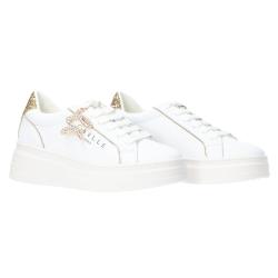 Sneakers New Addict leather platform Oro
