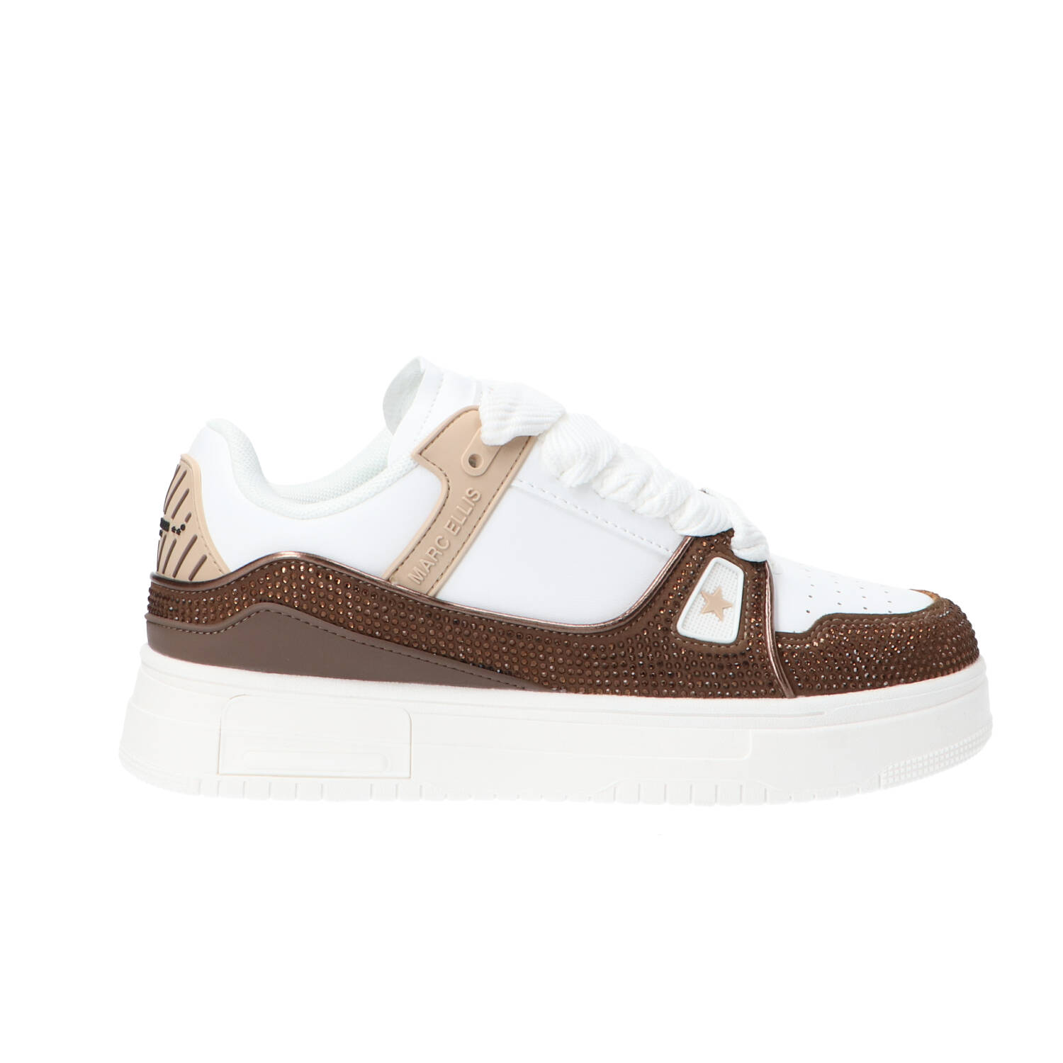 Marc Ellis Sneakers Sneakers BIBI5002 snekaers strass Marrone