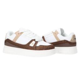 Sneakers BIBI5002 snekaers strass Marrone
