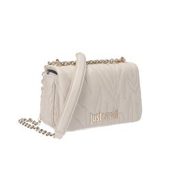 Borse a spalla JC E-QUILTED ZEBRA SYLE 4 Beige