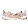 Sneakers Maxi wonder 01 suede e paillettes Rosa