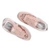 Sneakers Maxi wonder 01 suede e paillettes Rosa