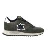 Atlantic Stars Sneakers Sneakers Draco pelle e suede Verde Scuro - Foto 1