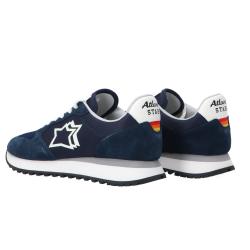 Sneakers Meucci pelle e suede Blu