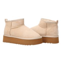 Stivaletti e Stivali FL241 Ecopelliccia Beige