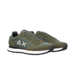 Sneakers Z45101 TOM SOLID verde scuro