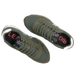 Sneakers Z45101 TOM SOLID verde scuro