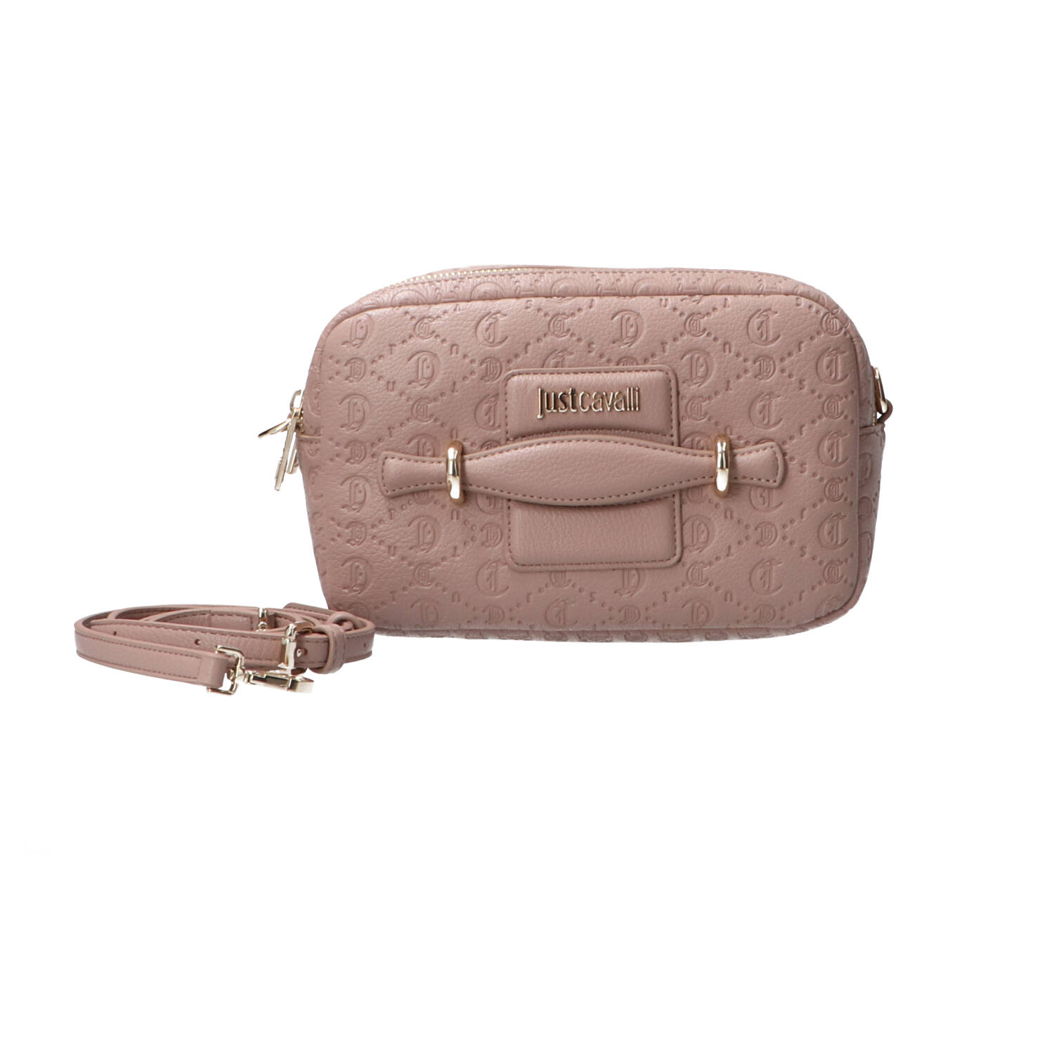 Just Cavalli Borse tracolla Borse tracolla JC G-ALL OVER GOTHIC STYLE 3 Rosa nude