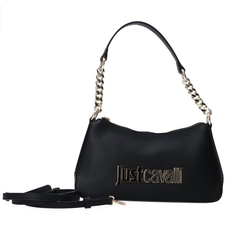 Just Cavalli Borse a spalla Borse a spalla JC B-METAL LETTERING STYLE 8 Nero