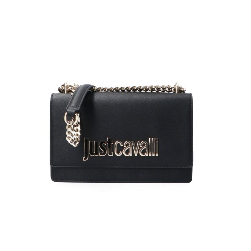 Just Cavalli Borse a spalla Borse a spalla JC B-METAL LETTERING STYLE 10 Nero