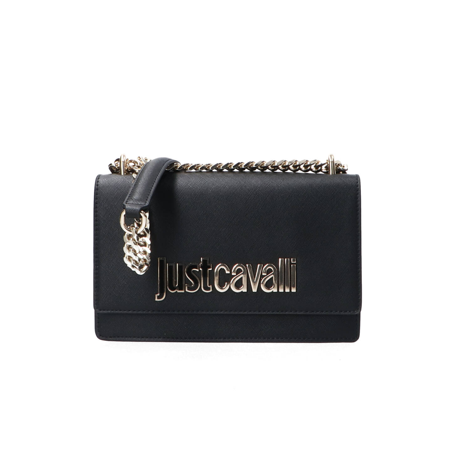 Just Cavalli Borse a spalla Borse a spalla JC B-METAL LETTERING STYLE 10 Nero