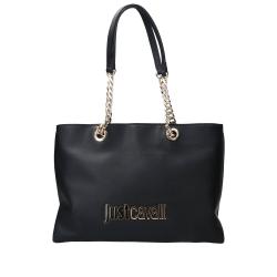 Just Cavalli Borse a spalla Borse a spalla JC B-METAL LETTERING STYLE 9 Nero