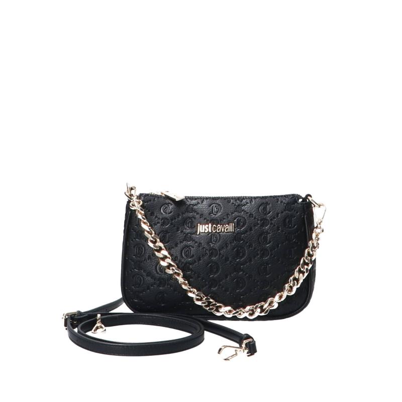 Just Cavalli Borse tracolla Borse tracolla JC G-ALL OVER GOTHIC STYLE 2 Nero