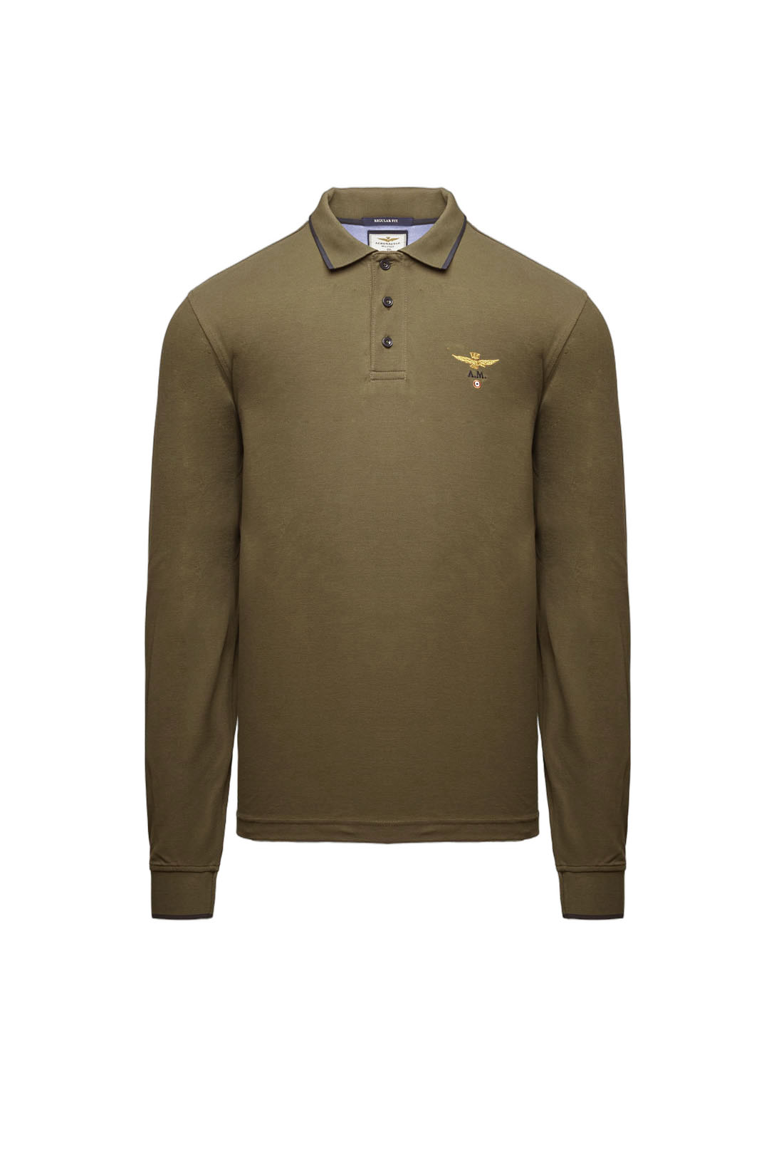 Aeronautica Militare Polo 252PO1653UP00082 MANICA LUNGA LOGO VS