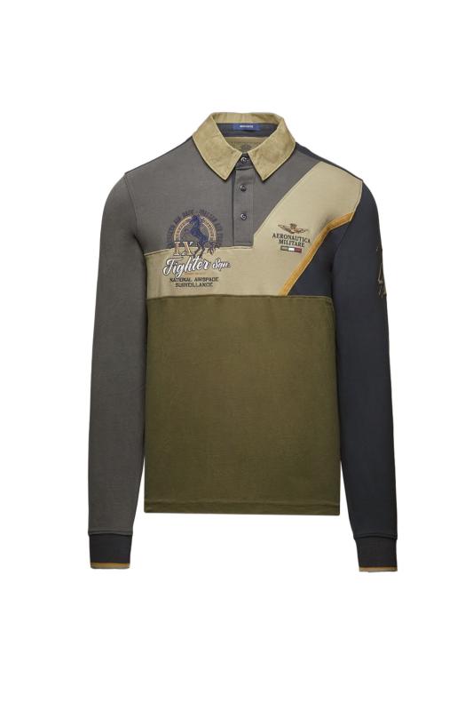 Aeronautica Militare Polo 252PO1888UJ00703 MANICA LUNGA VS