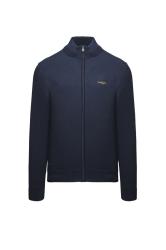 Aeronautica Militare Felpe 252MA1580UL00506 FULL ZIP SENZA CAPPUCCIO Blu