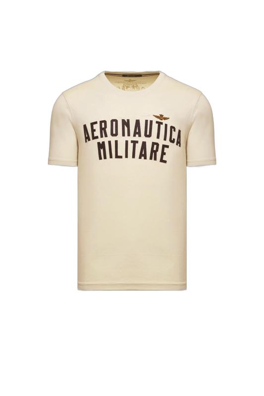 Aeronautica Militare T-shirt 252TS2478UJ00641 MANICA CORTA Grigio