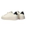 Sneakers GB971 Eco leather charm logo Bianco
