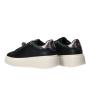 Sneakers GB971 Eco leather charm logo Nero