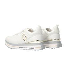 Sneakers Maxi wonder 01 calf platform bianco latte