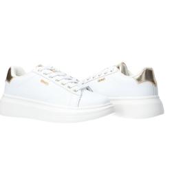 Sneakers Babol 01 Bianco oro