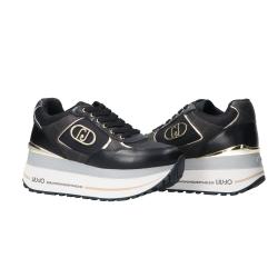 Sneakers Maxi wonder plus 01 calf platform Nero