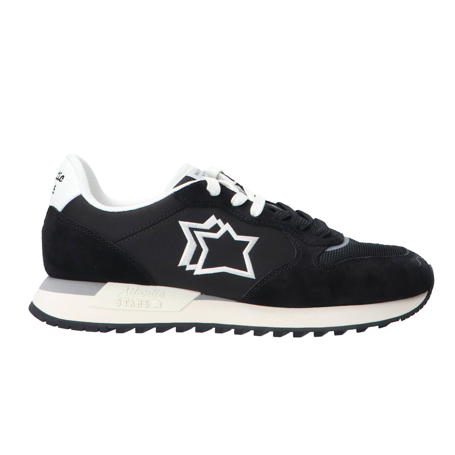 Atlantic Stars Sneakers Sneakers Mennea pelle e suede Nero