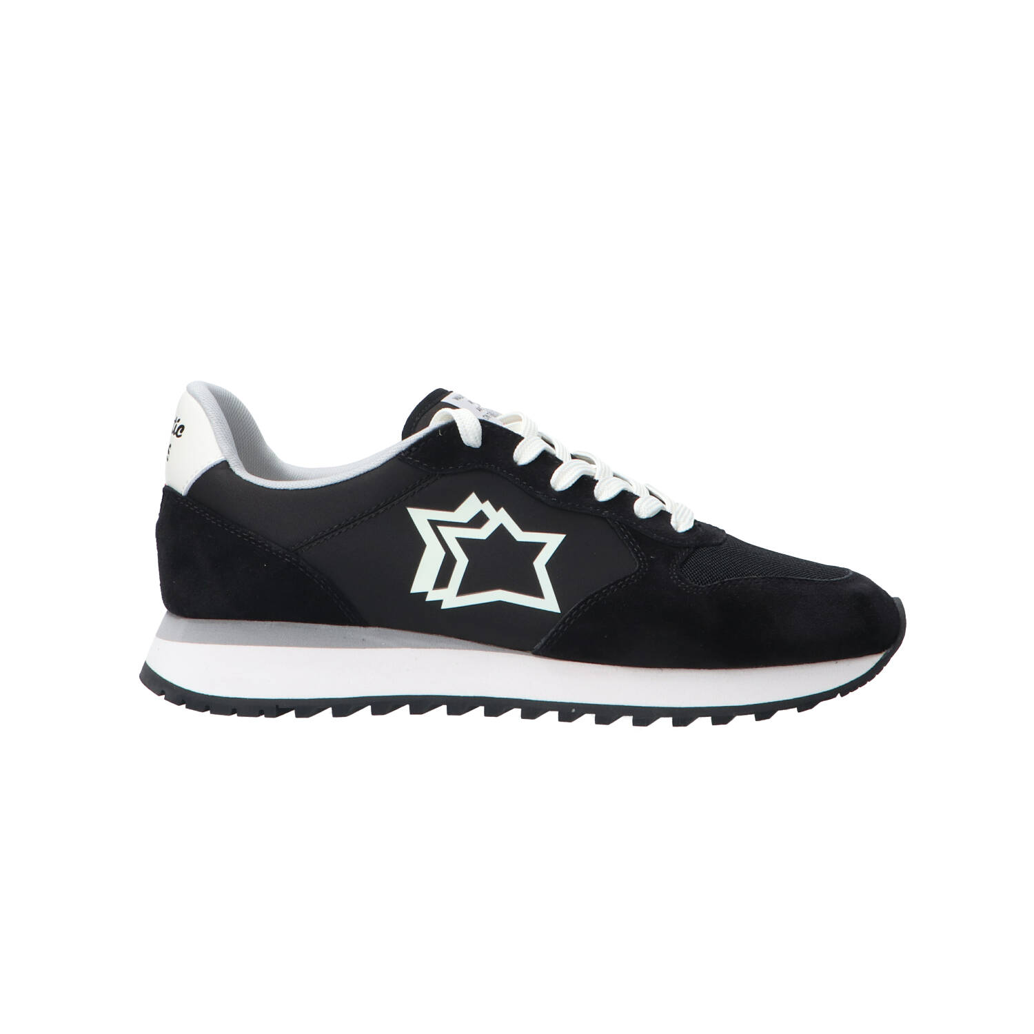 Atlantic Stars Sneakers Sneakers Meucci pelle e suede Nero