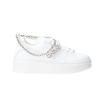 Gaelle Paris Sneakers Sneakers Addict in action leather ai25 Argento perle - Foto 1