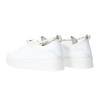 Gaelle Paris Sneakers Sneakers Addict in action leather ai25 Argento perle - Foto 4