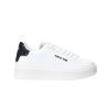 Gaelle Paris Sneakers Sneakers Addict in action leather ai25 Bianco glitter - Foto 1