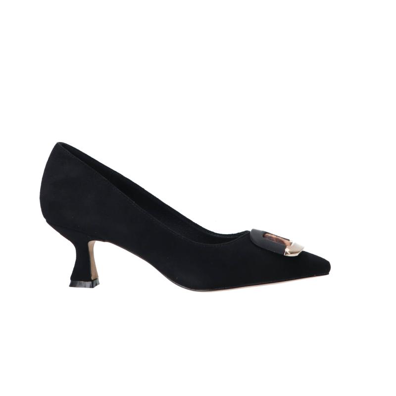 Gold&gold Decolletes Decolletes GP880 Animalier Nero