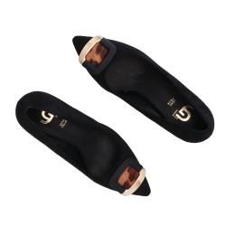 Decolletes GP880 Animalier Nero