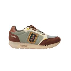 Aeronautica Militare Sneakers 252SC0292UCT03331 FRECCE TRICOLORE Marrone