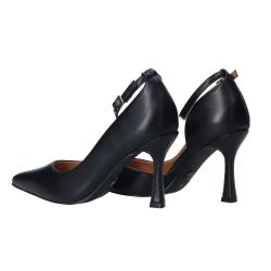 Decolletes Velluto GP711 Nero pelle