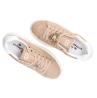 Sneakers GB989 suede heart charm logo Beige