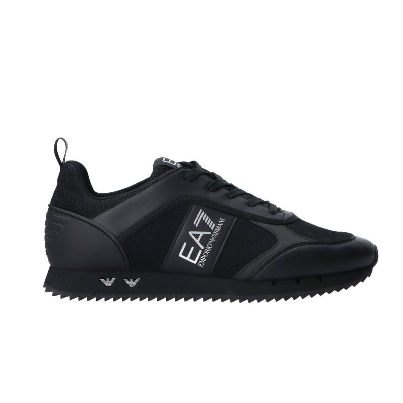 Emporio Armani Sneakers Sneakers Ea7 suede leather Nero